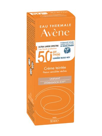 Фото Avene солнцезащитный крем тонирующий SPF50+, 50 мл