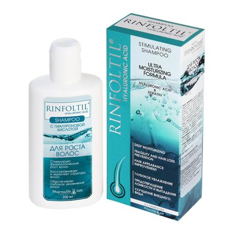 Фото Ринфолтил Гиалуроновая кислота, шампунь 200 мл
