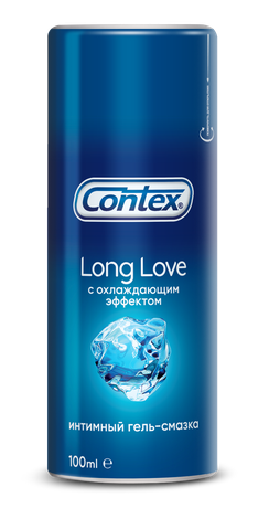 Фото Contex Long Love, гель-смазка с охлаждающим эффектом, 100 мл