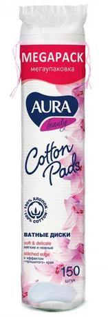Фото Ватные диски Aura Beauty, 150 шт.