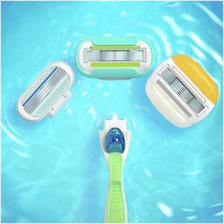 Фото Gillette Venus Embrace, сменные кассеты для станков, 4 шт.