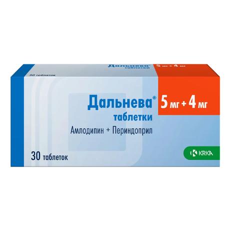 Фото Дальнева, таблетки 5 мг+4 мг, 30 шт.