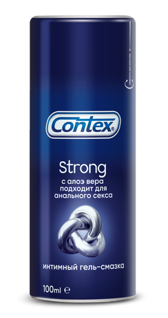 Фото Contex Strong, гель-смазка с регенерирующим эффектом для анального секса, 100 мл