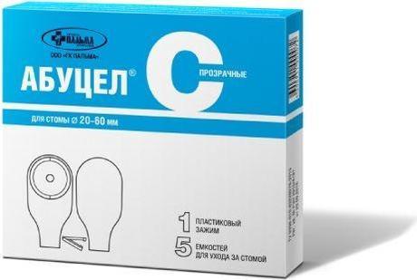 Фото Калоприемник Абуцел-С (однокомпонентный до 60 мм), 5 шт.