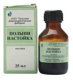 Фото Полыни настойка, настойка, 25 мл