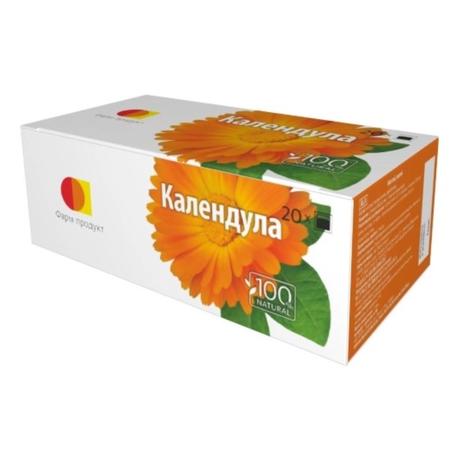 Фото Календула фиточай, фильтр-пакеты 1.5 г, 20 шт.