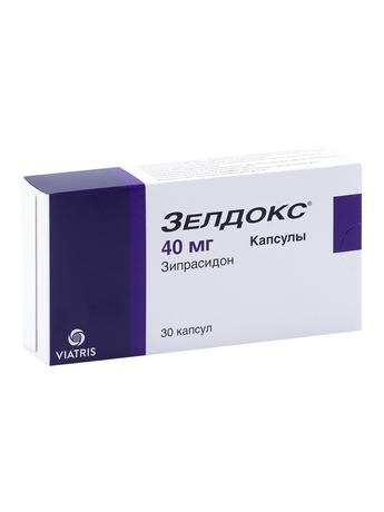 Фото Зелдокс, капсулы 40 мг, 30 шт.