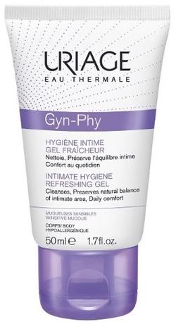 Фото Uriage Жин-фи, освежающий гель для интимной гигиены, 50 мл