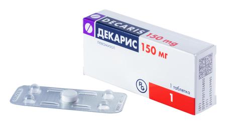 Фото Декарис, таблетки 150 мг, 1 шт.