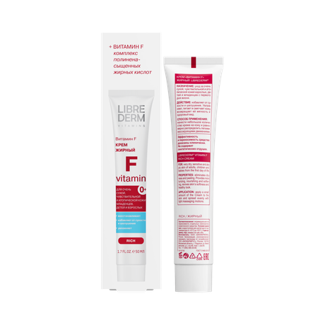 Фото Либридерм витамин F, крем жирный, 50 г