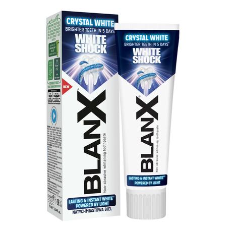 Фото Blanx White Shock Treatment + Led Bite/Отбеливающий уход + световой активатор, 50 мл 