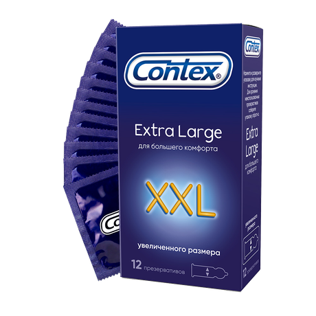 Фото Презервативы Contex Extra Large, 12 шт.