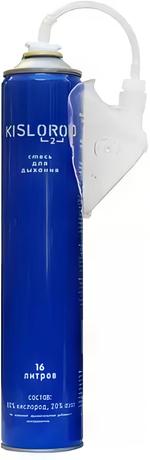 Фото Баллончик медицинский с газовой смесью «KISLOROD» К16L-М, 1 шт.