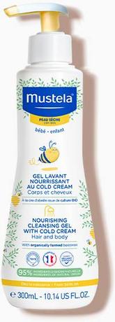 Фото Мустела, гель для купания питательный с кольд-кремом, 300 мл