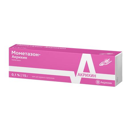 Фото Мометазон-Акрихин, крем 0.1%, 15 г
