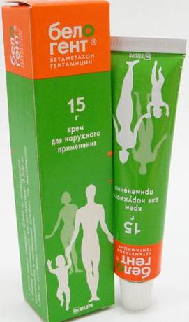 Фото Белогент, крем 15 г