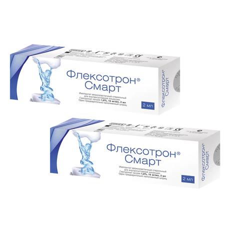 Фото Набор 2уп Флексотрон Смарт 1.6% шприц 2мл