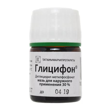 Фото Глицифон, мазь для наружного применения 30%, флакон 10 г