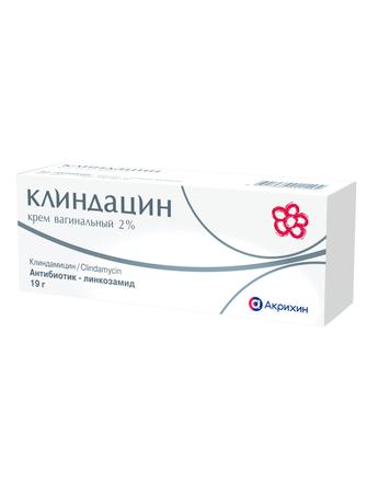 Alt Img Клиндацин, крем вагинальный 2%, туба 19 г