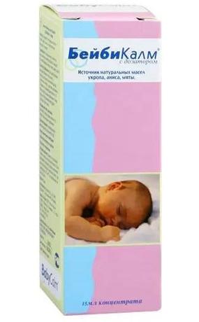 Фото Бейби Калм, капли для младенцев 15 мл, 1 шт.