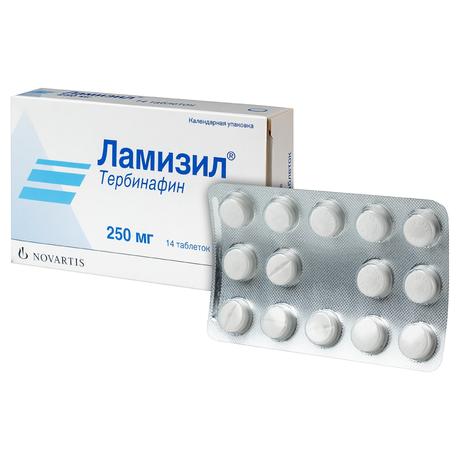 Фото Ламизил, таблетки 250 мг, 14 шт.
