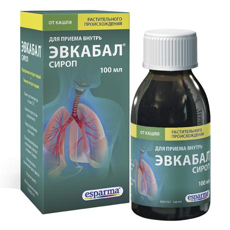 Фото Эвкабал, сироп, 100 мл
