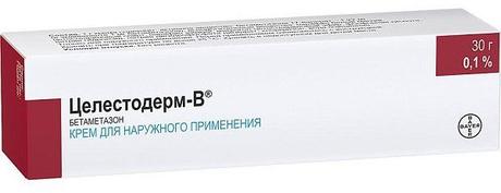 Фото Целестодерм В, крем 0,1% 30 г, 1 шт.