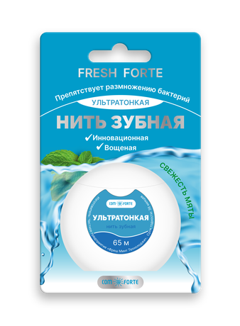 Фото Зубная нить ComForte Ультратонкая 65 м