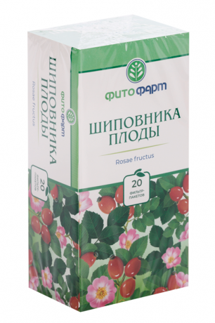 Фото Шиповника плоды, фильтр-пакет 2 г, 20 шт.