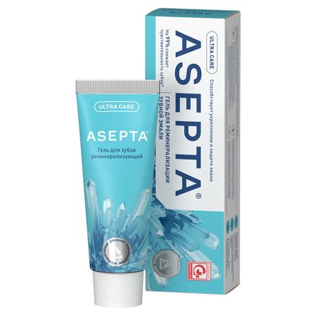 Фото Асепта, гель реминерализующий 40 г, 1 шт.