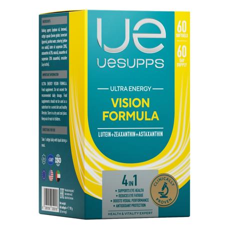 Фото UESUPPS Ультра Энерджи Вижн Формула, капсулы, 60 шт.