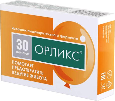 Фото Орликс, таблетки 0.3 г, 30 шт.