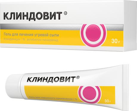 Фото Клиндовит, гель 1%, 30 г