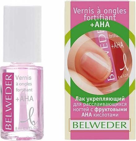 Фото Бельведер, лак для расслаивающихся ногтей с фруктовыми кислотами, флакон 8 мл