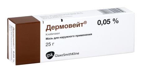 Фото Дермовейт, мазь 0,05%, 25 г