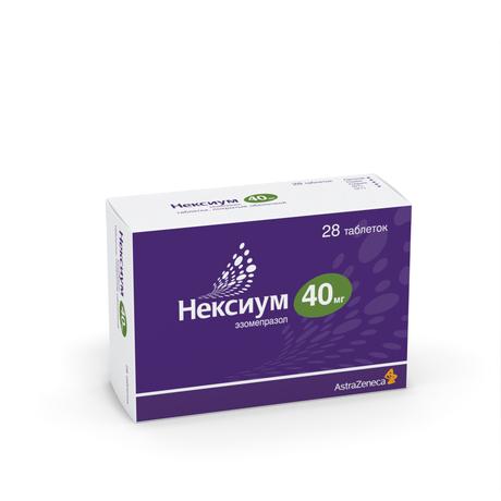 Фото Нексиум, таблетки покрыт. плен. об. 40 мг, 28 шт.