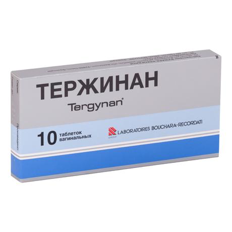 Фото Тержинан, таблетки вагинальные, 10 шт.