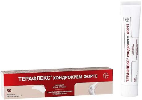 Фото Терафлекс Хондрокрем Форте, крем 1%+5%, 50 г