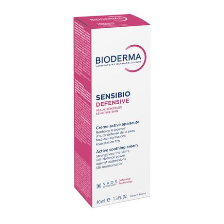 Фото Bioderma Sensibio Defensive, крем лёгкий для чувствительной кожи 40 мл