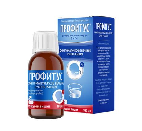 Фото Профитус, раствор для приема внутрь 6 мг/мл флакон 100 мл,  1 шт.