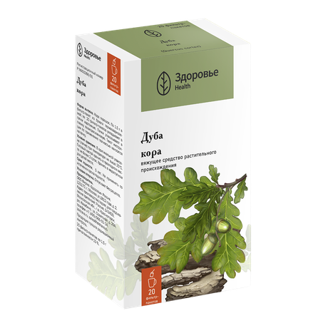 Фото Дуба кора фильтр-пакеты 1,5 г, 20 шт.