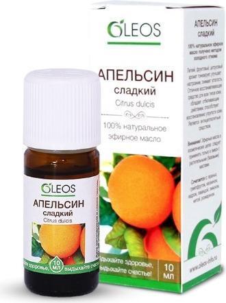 Фото Oleos, эфирное масло сладкого апельсина,10 мл