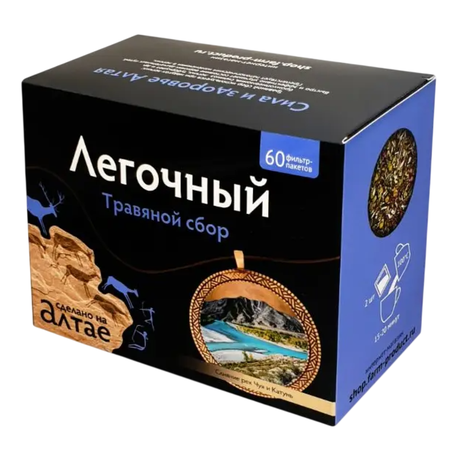 Фото Сбор травяной Легочный, фильтр-пакеты 1.5 г, 60 шт.