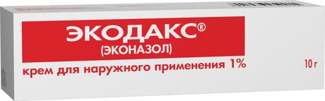 Фото Экодакс, крем 1%, 10 г