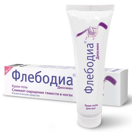 Фото Флебодиа, крем-гель, 50 мл