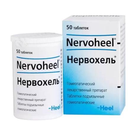 Фото Нервохель, таблетки, 50 шт.