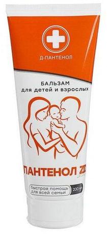 Фото Пантенол ZD, бальзам для детей и взрослых, 200 мл