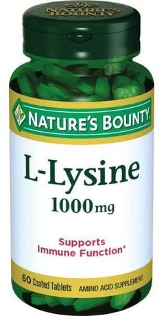 Фото Nature'S Bounty L-Лизин 1000 мг табл х50