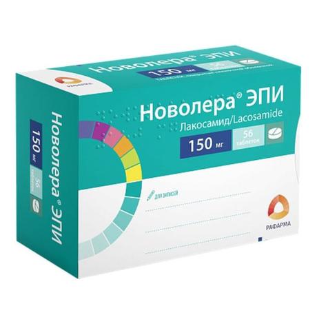 Фото Новолера ЭПИ, таблетки покрыт. плен. об. 150 мг, 56 шт.