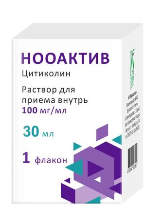 Фото Нооактив, раствор для приема внутрь 100 мг/мл,  (шприц-дозатор), 30 мл
